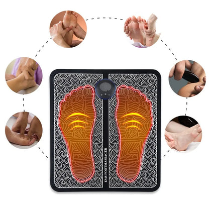 Massageador Elétrico para Pés Terapia Muscular Tie Cuidado com a Saúde e Relaxamento